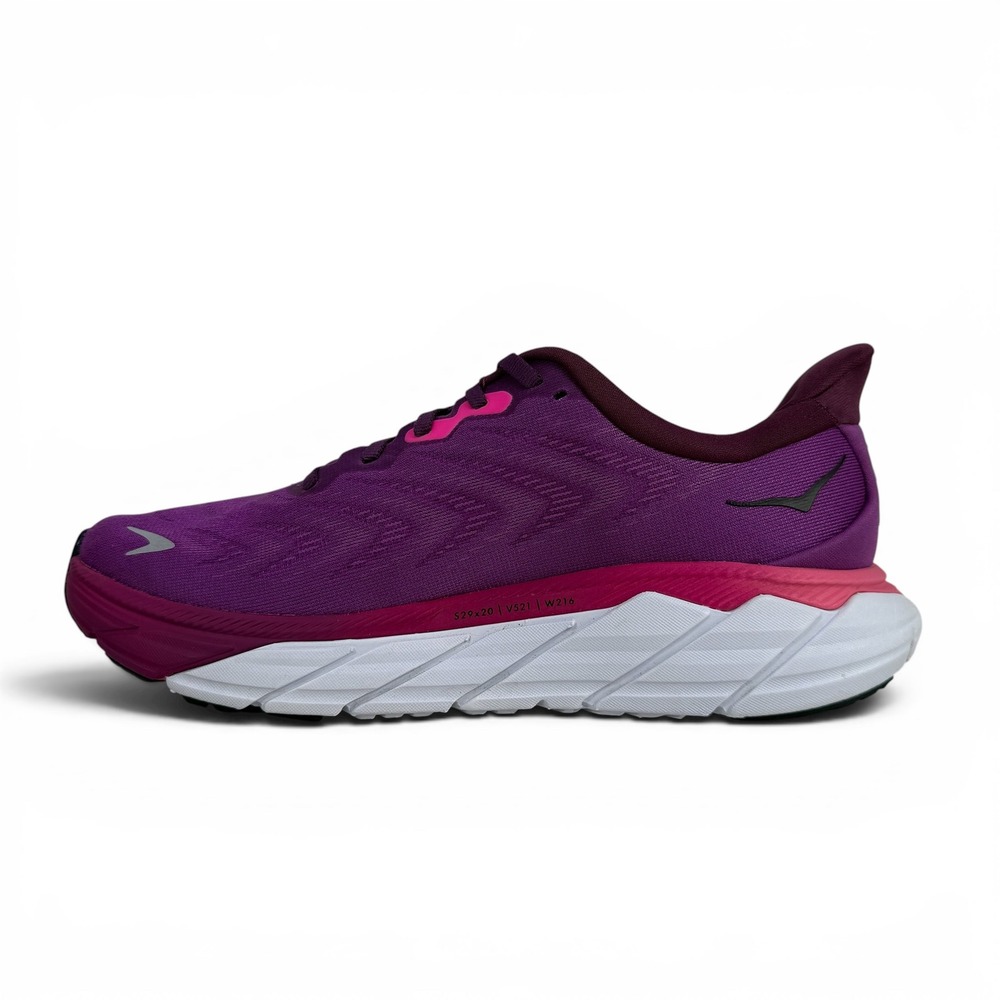 Hoka Arahi 6 Womens Running Shoes Size 8 B Grape Wine Beauty Berry 1123195 GWBY - Picture 2 of 13